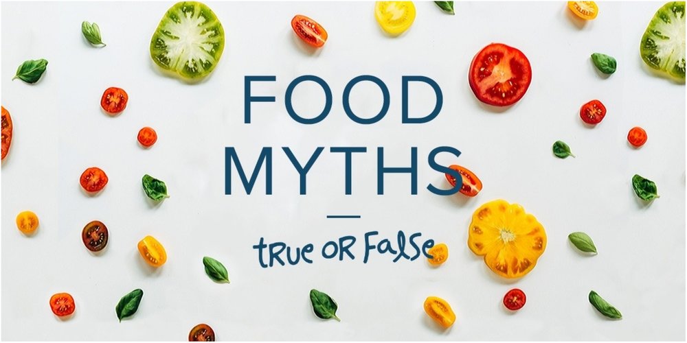 Five Food Myths Busted Healthy George