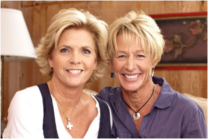 Meredith Baxter and Nancy Locke